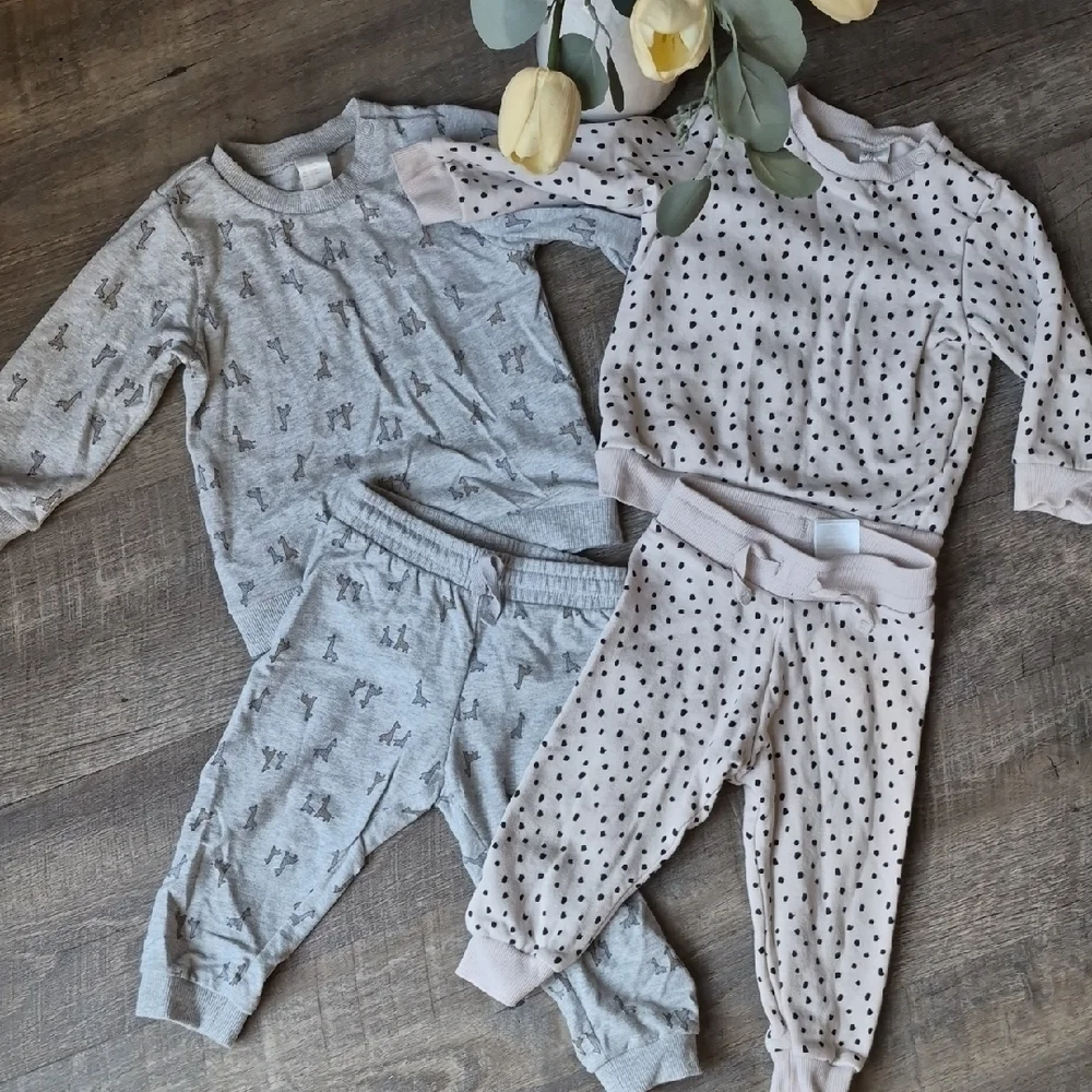 2pc Sweatshirt Set Cotton H&M 4pc. 18month